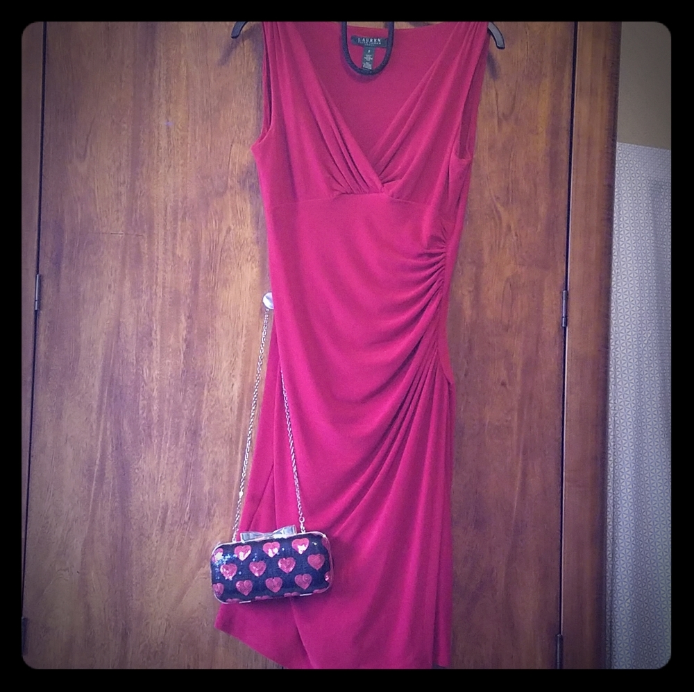 Ralph Lauren red dress